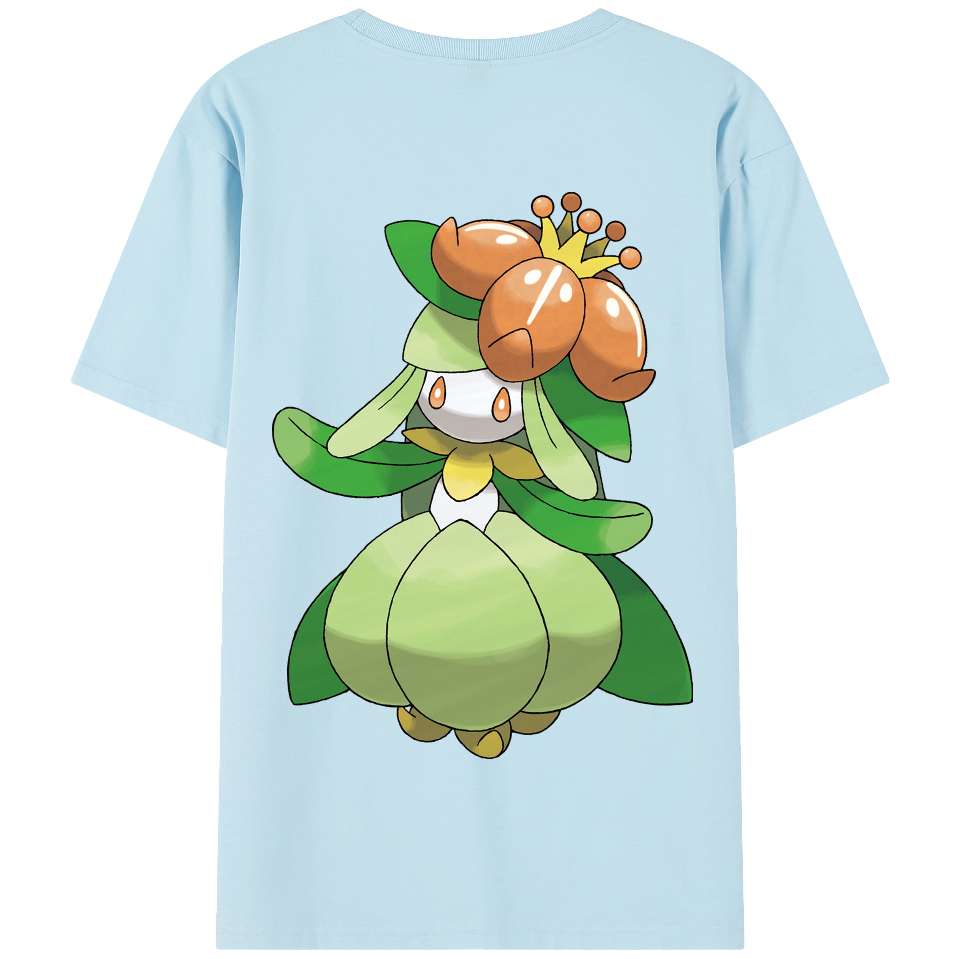 （画像用） ポケットモンスター Pokémon 綿100％半袖Tシャツ（背面プリント）